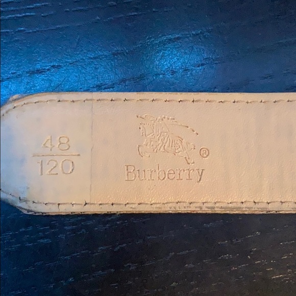 Plaid Burberry Belt - Picture 2 of 2